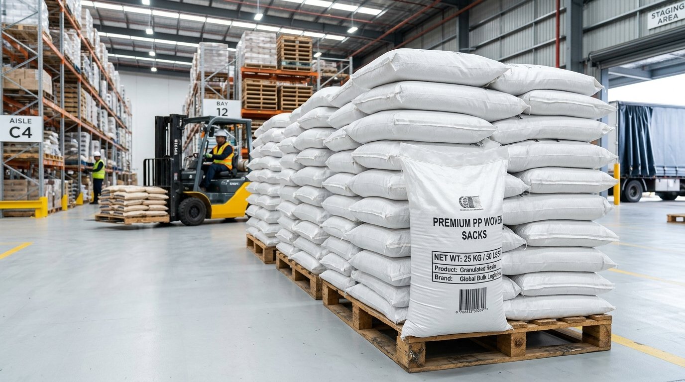 SUSTAINABLE PACKAGING: HOW PP WOVEN SACKS ARE REVOLUTIONIZING INDUSTRIAL SUPPLY CHAINS
