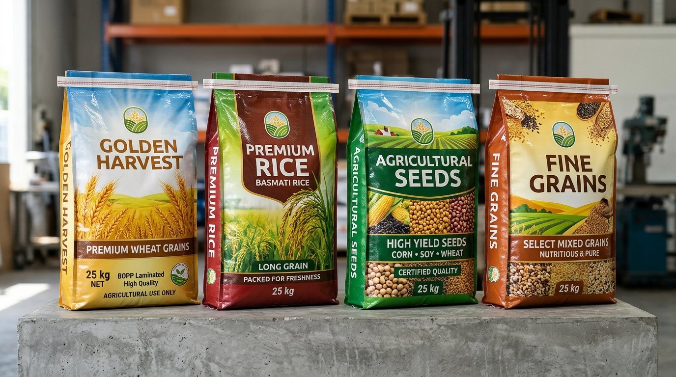 THE ADVANTAGES OF BOPP LAMINATED BAGS FOR PREMIUM BRANDING AND PRODUCT PROTECTION